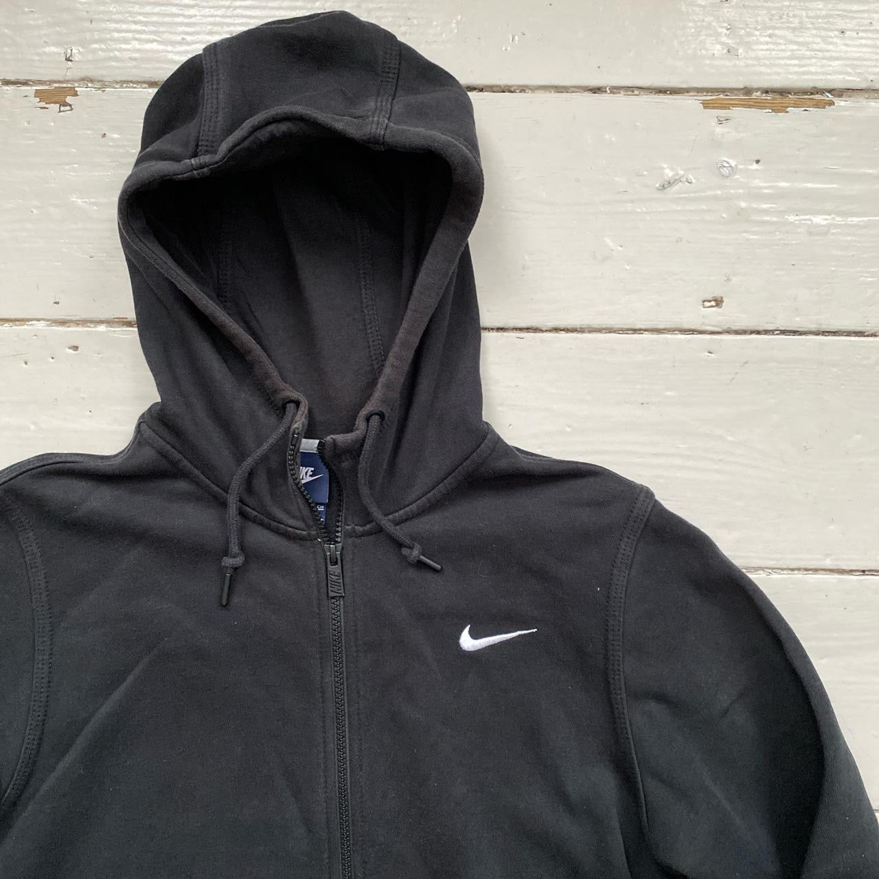 Nike Swoosh Black Hoodie (Small)