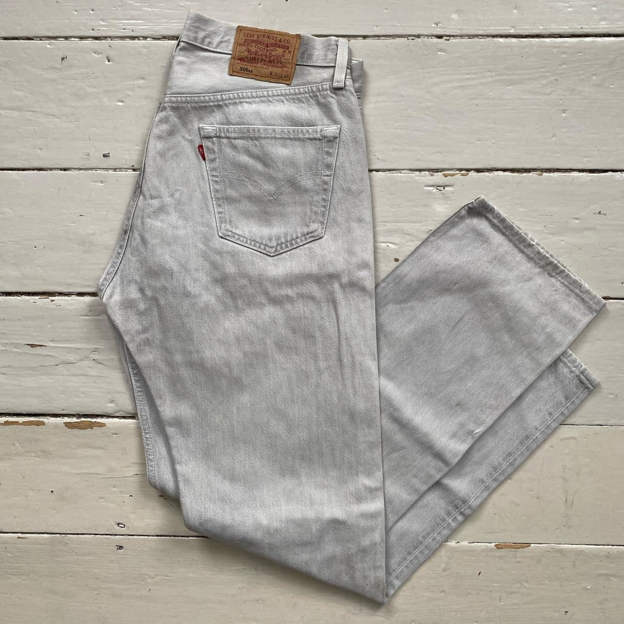 Levis 501 XX Grey Jeans (36/34)
