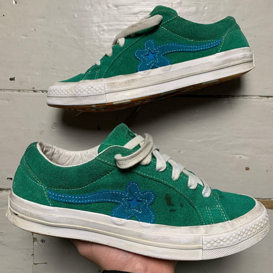 Converse GOLF Le Fleur Trainers Green (UK 7)