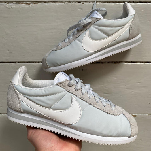 Nike Cortez White and Grey (UK 6)