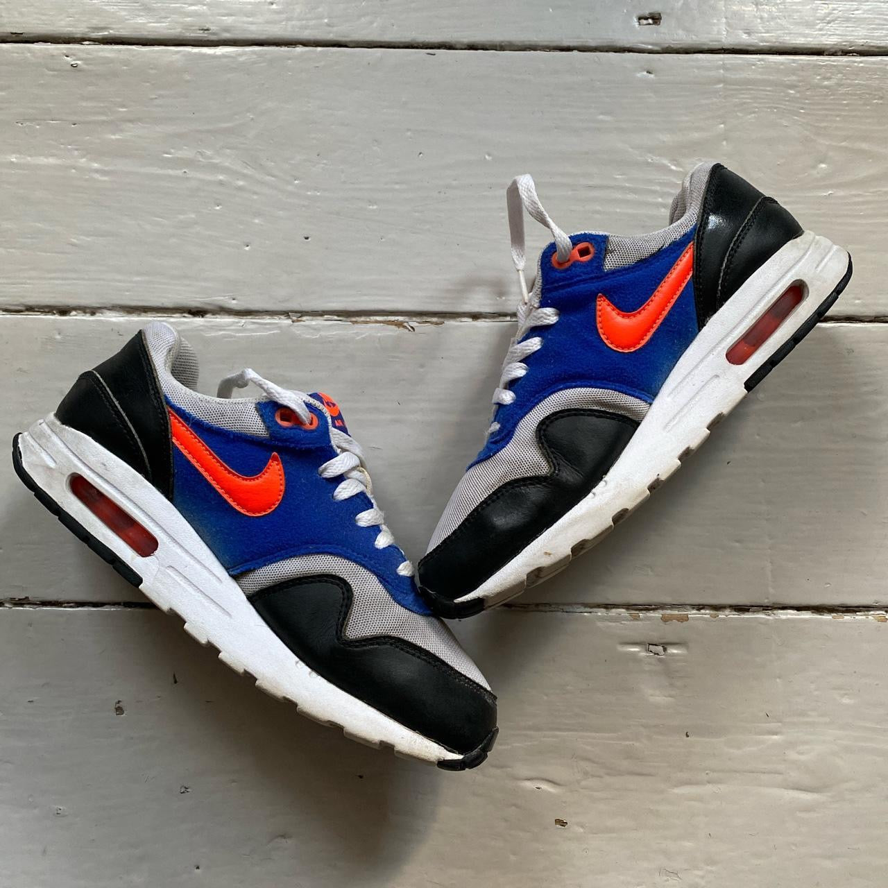 Nike Air Max 1 Blue Orange Black (UK 6)