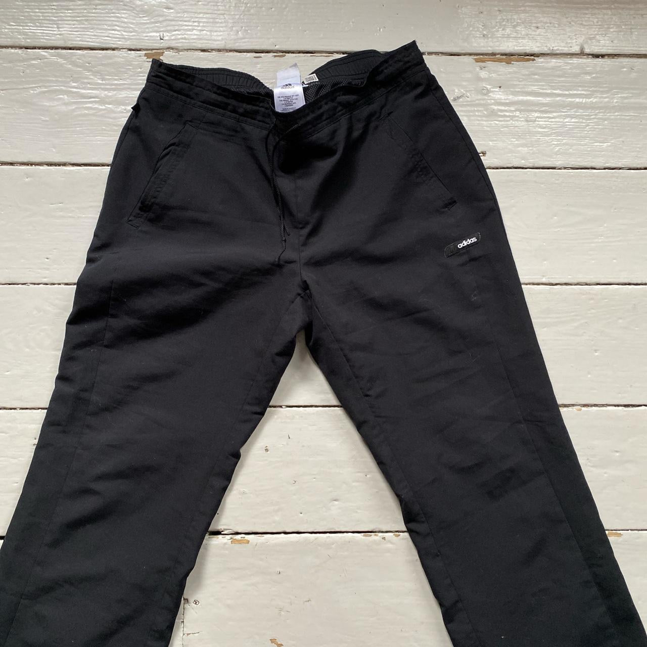 Adidas Black Shell Bottoms (UK 14)