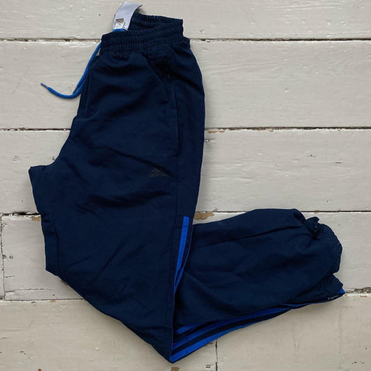 Adidas Navy Shell Bottoms (Small)