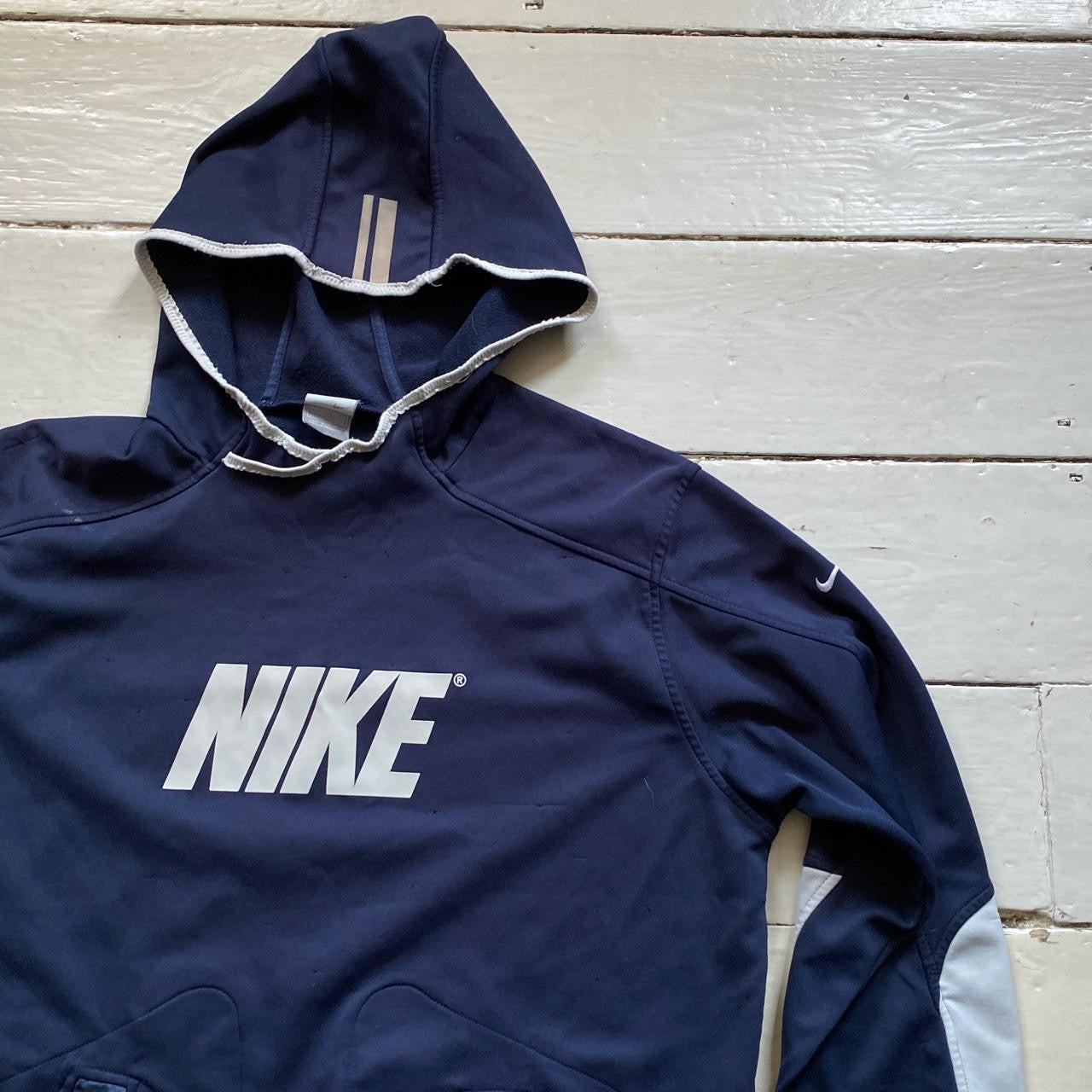 Nike Vintage Club Spellout Hoodie (Large)