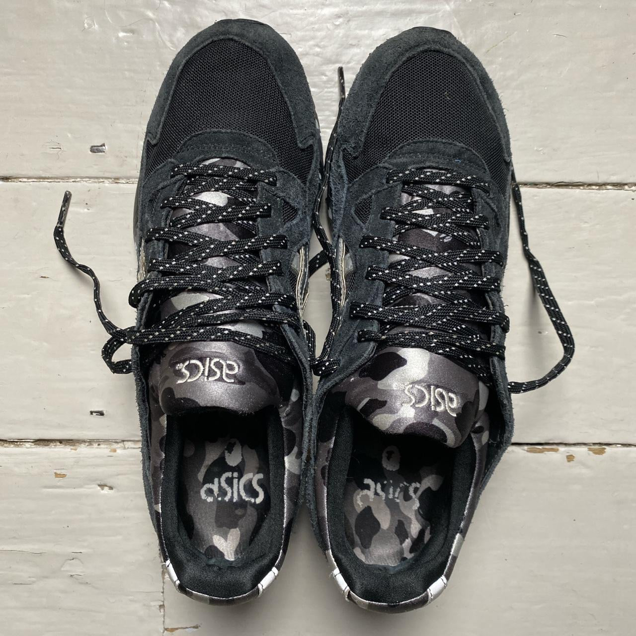 Asics BAPE Camo Grey Trainers (UK 9)