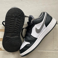 Jordan 1 Low Black White Grey (UK 4)