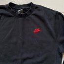 Nike Swoosh Black Jumper (XS)