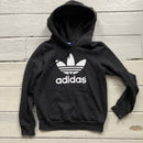 Adidas Originals Black Hoodie (Womens UK 6)