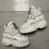 Buffalo White High Boots (UK 7)