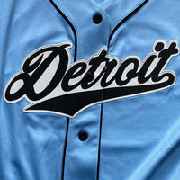 Fubu Light Blue Detroit Jersey (Small)