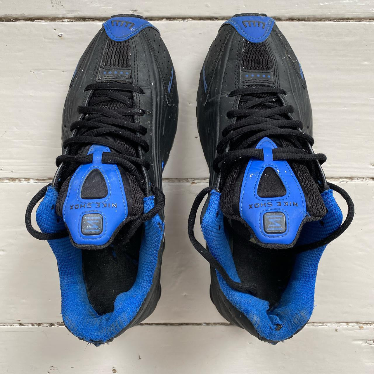 Nike Shox Black and Blue (UK 7)