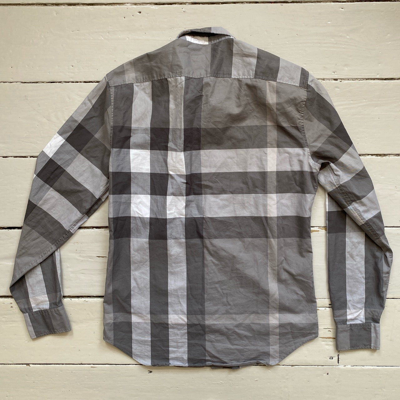 Burberry Brit Nova Check Grey Shirt (Small)