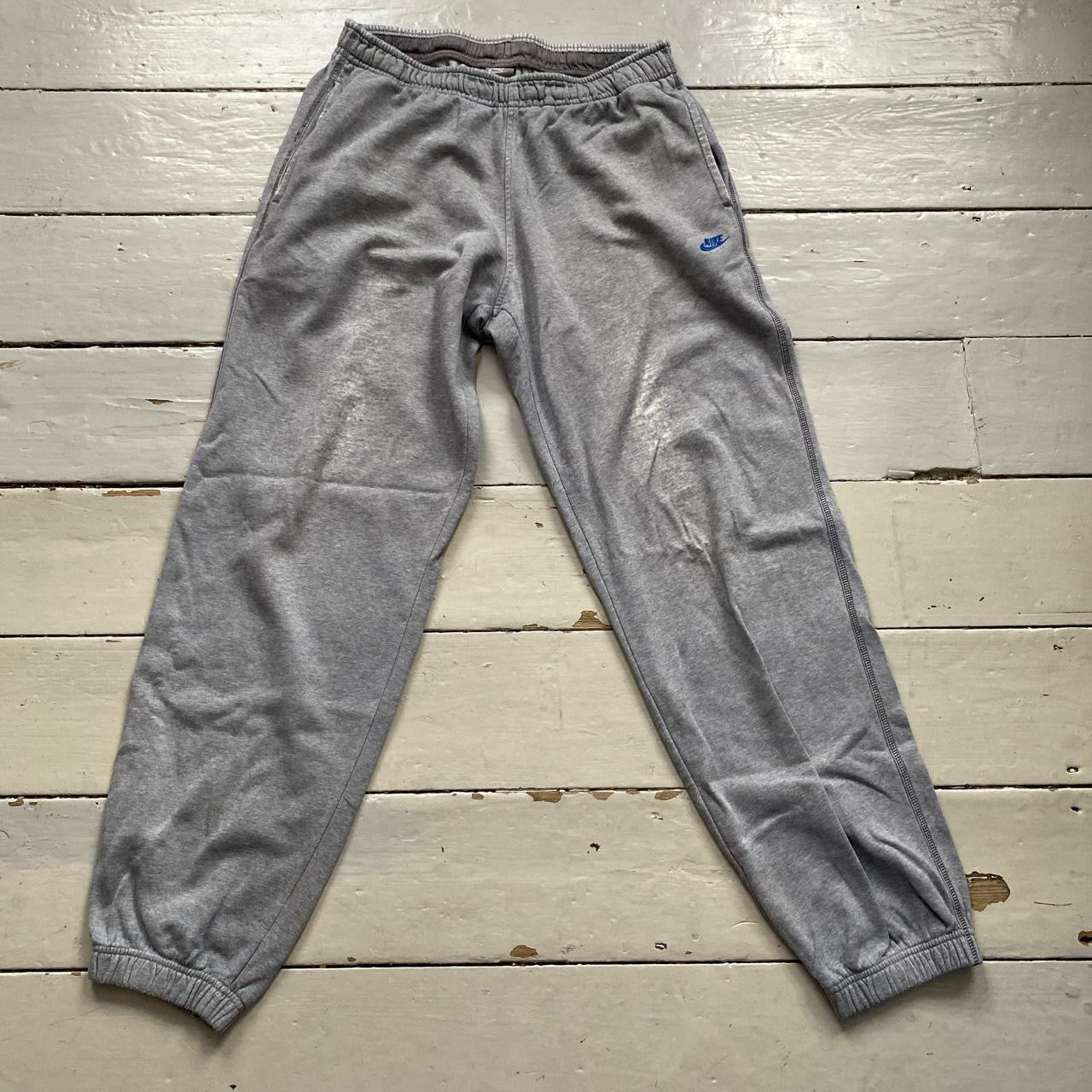 Nike Swoosh Grey Joggers (Medium)