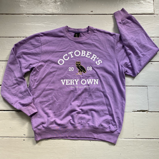 OVO Octobers Very Own Purple Jumper (XL)