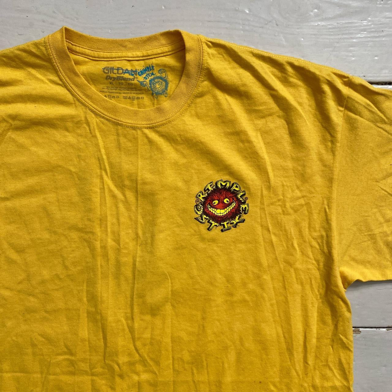 Grimple Stix Yellow T Shirt (XL)