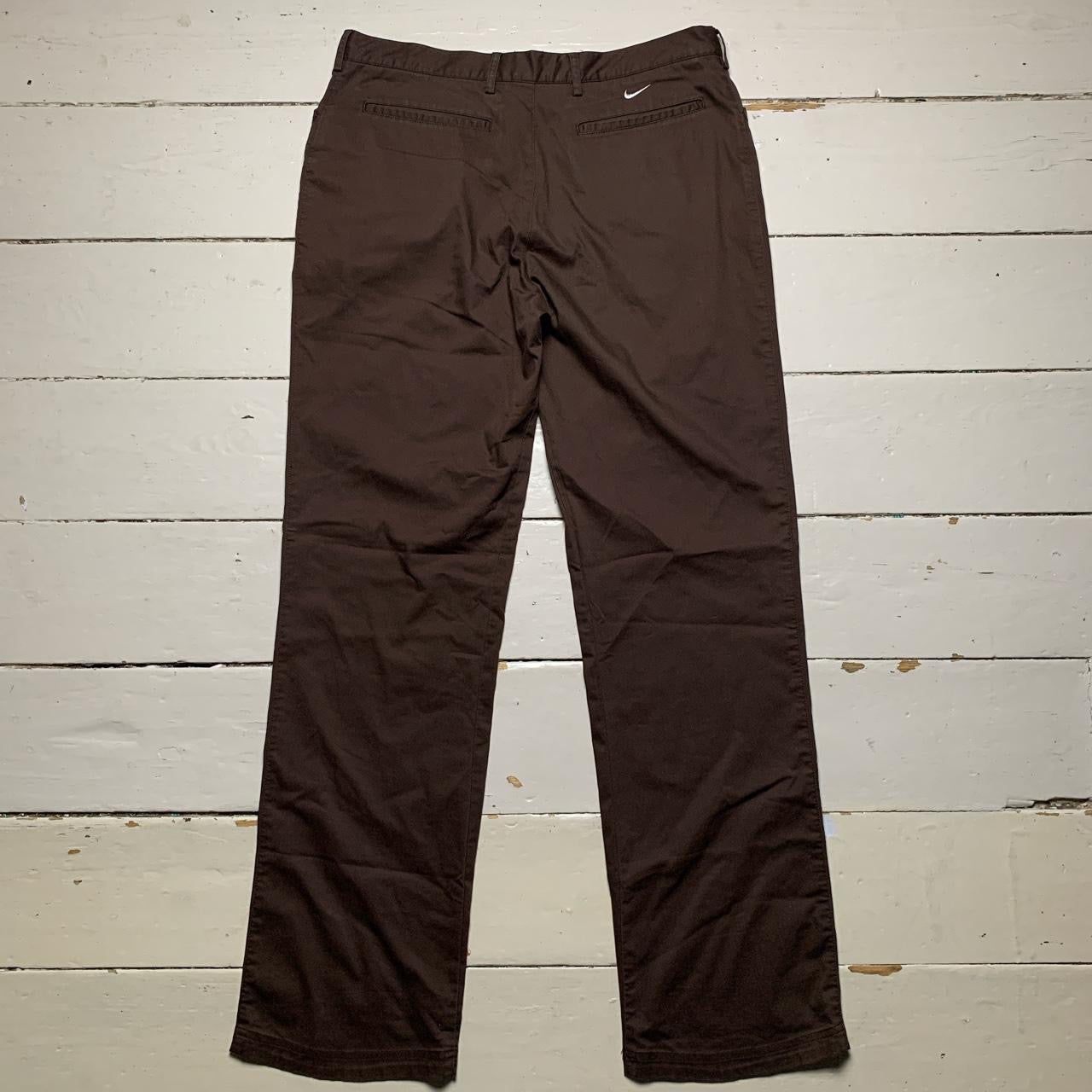 Nike Golf Brown Trousers (Medium)