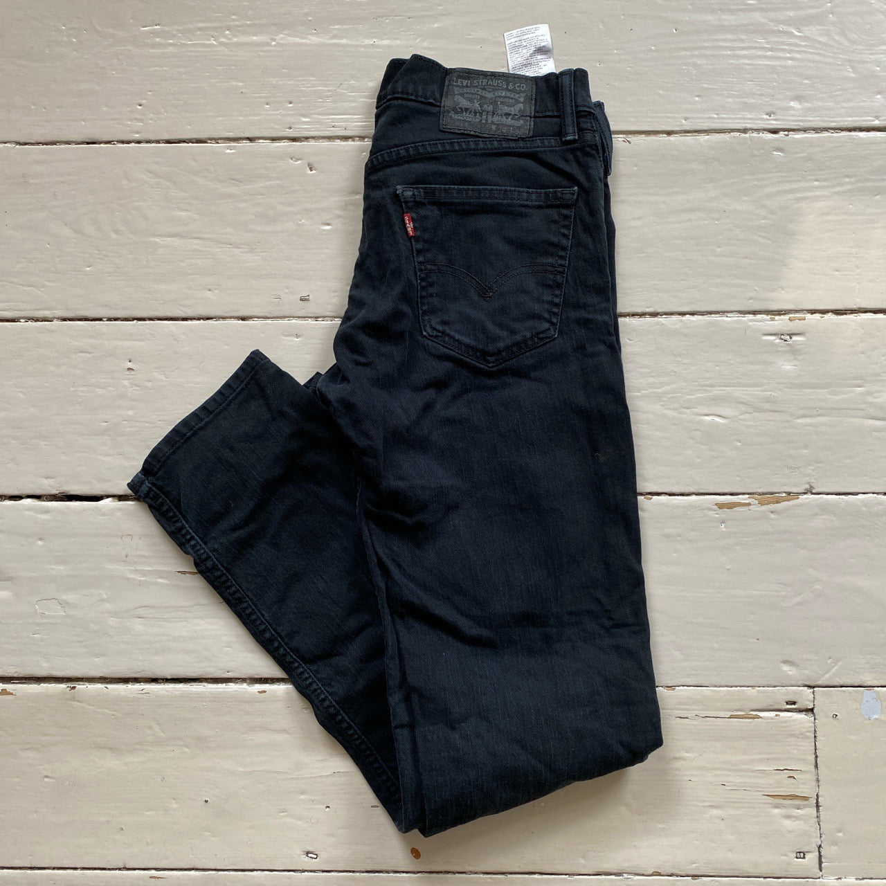 Levis 511 Slim Black Jeans (30/31)