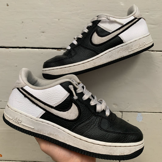 Nike Air Force 1 Black and White (UK 5)