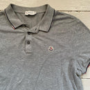 Moncler Grey Polo Grey (Large)