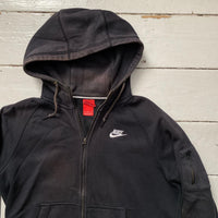 Nike Swoosh Black Hoodie (Medium)