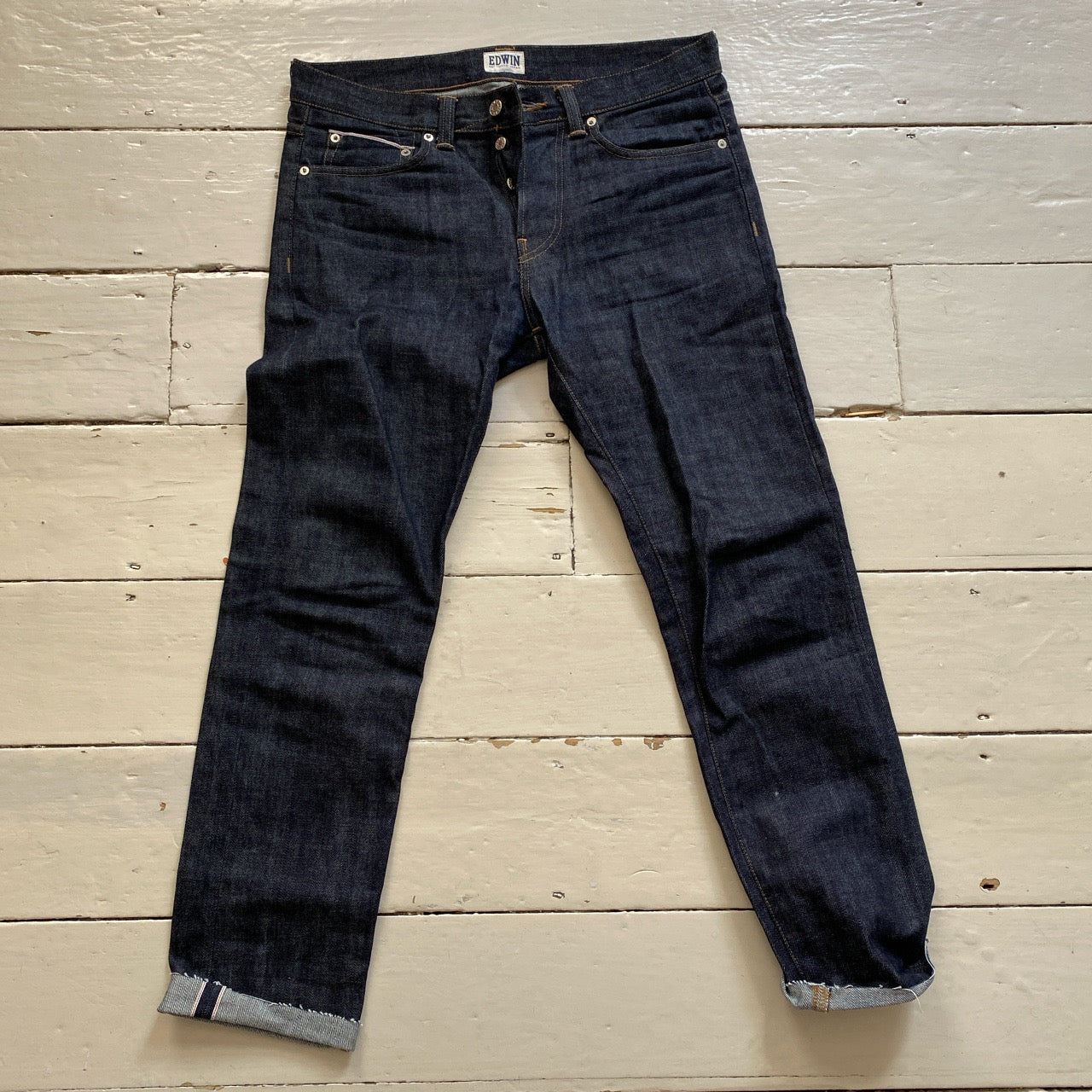 Edwin Vintage Selvedge Navy Jeans (31/28)