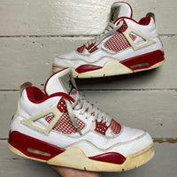 Jordan 4 Alternate 89 Red and White (UK 9)