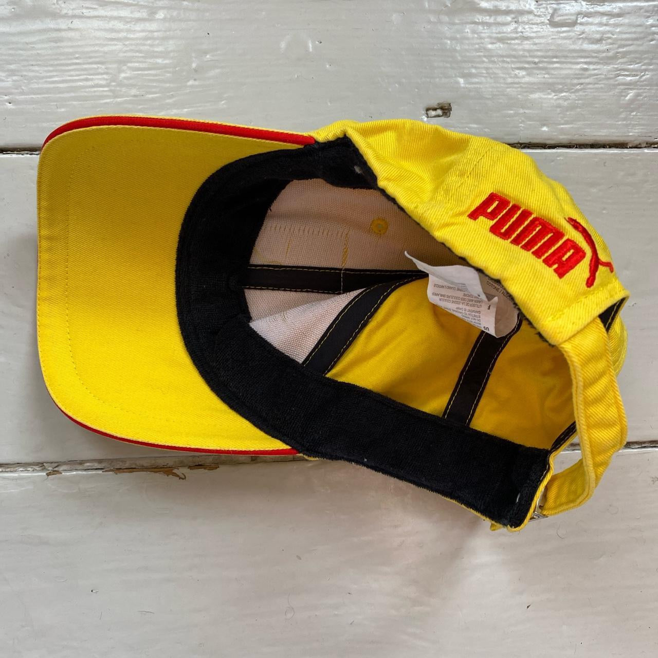 Puma Ferrari Pilota Yellow Cap