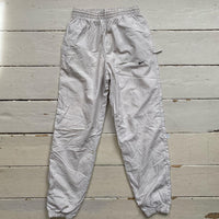 Nike Cream and Brown Vintage Shell Bottoms (XS)