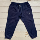 Nike Swoosh Navy Joggers (XL)