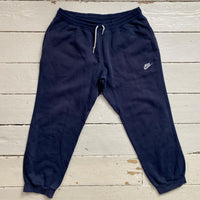 Nike Swoosh Navy Joggers (XL)