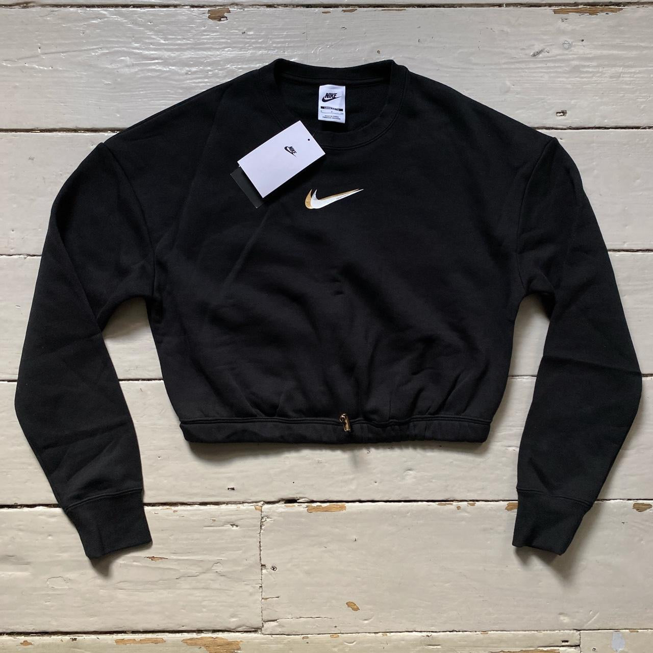 Nike Fitted Crop Jumper Womens (Small)