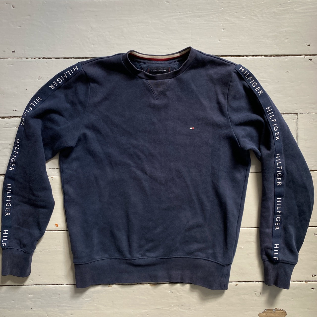 Tommy Hilfiger Tape Repeat Jumper (Small)
