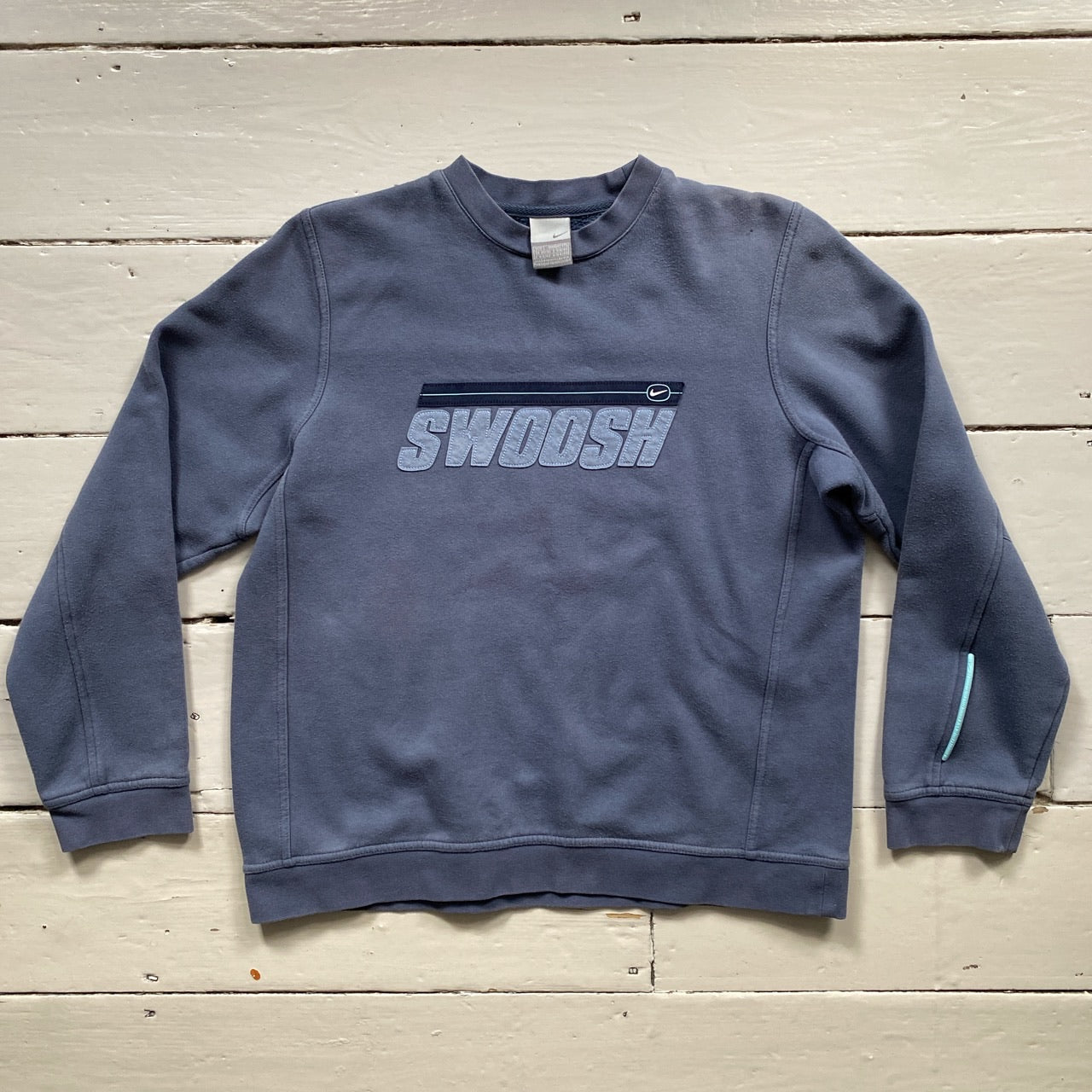 Nike Swoosh Vintage Spellout Jumper (Small)