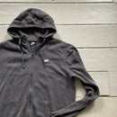 Nike Swoosh Grey Hoodie (Medium)
