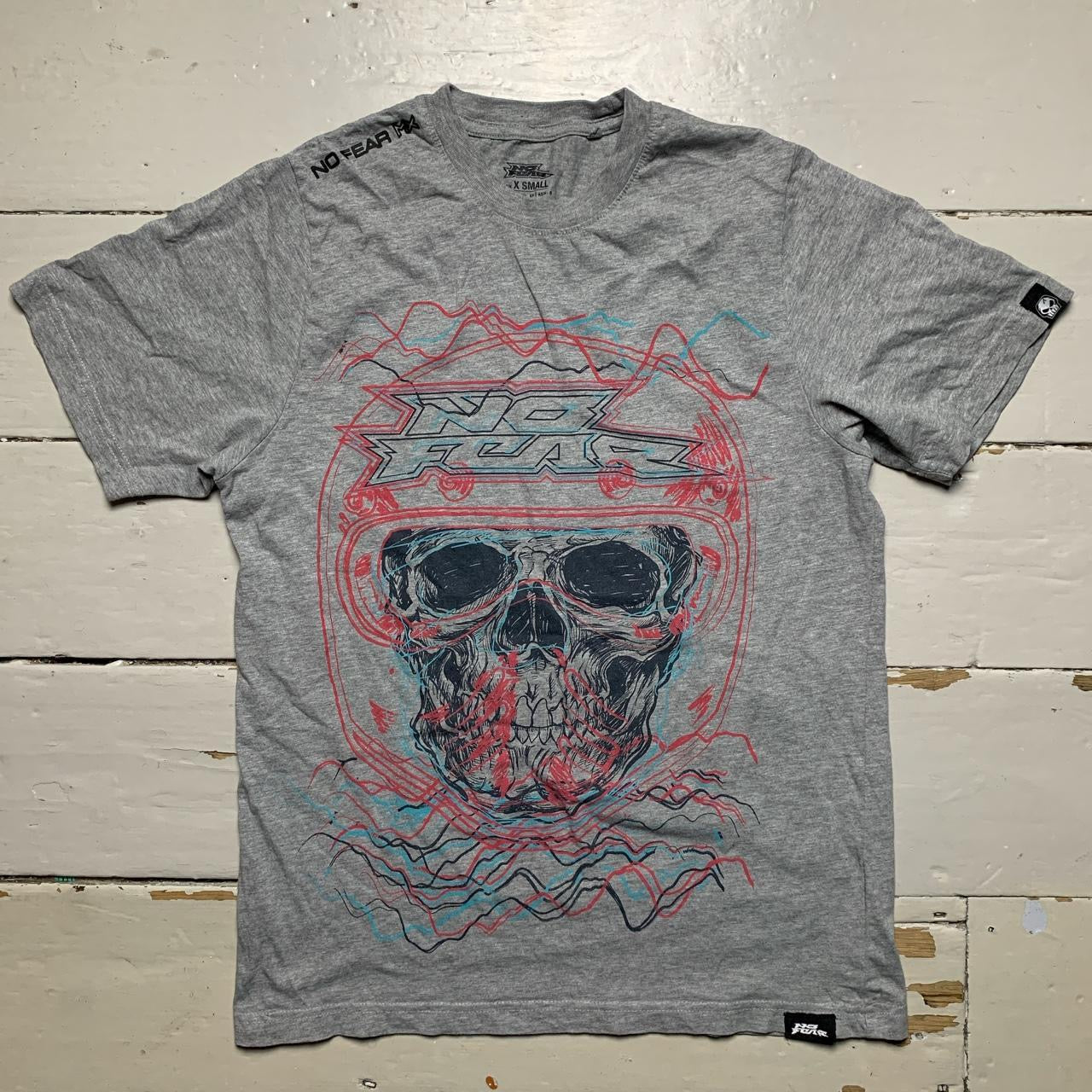 No Fear Skull T Shirt (XS)