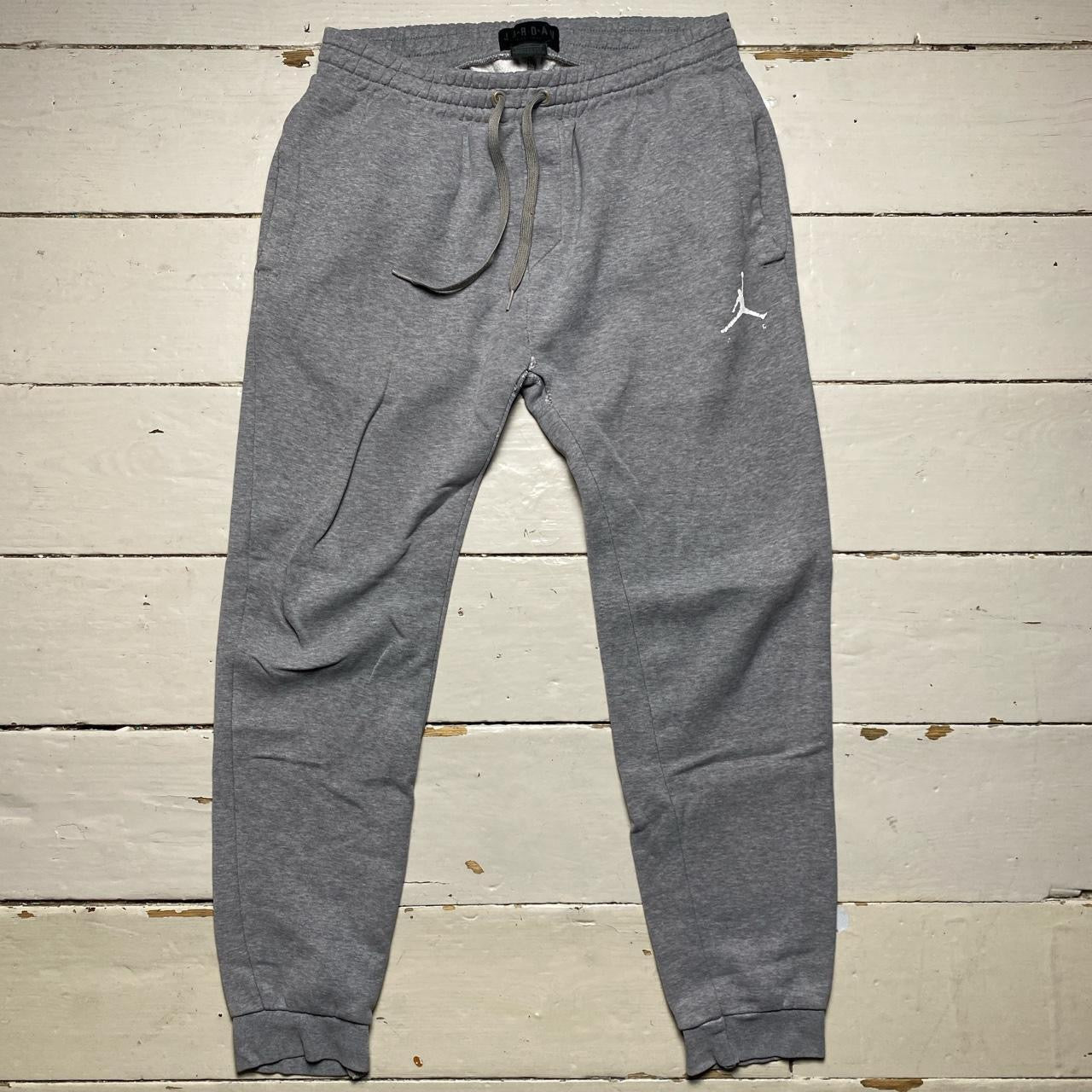 Air Jordan Joggers Grey and White (Medium)