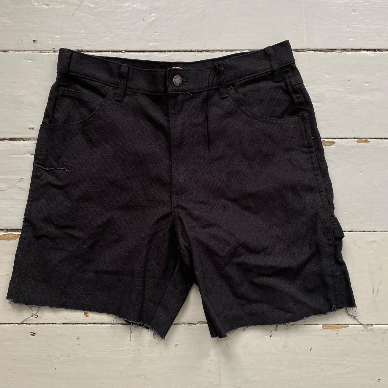 Dickies Black Cutdown Shorts (32W)