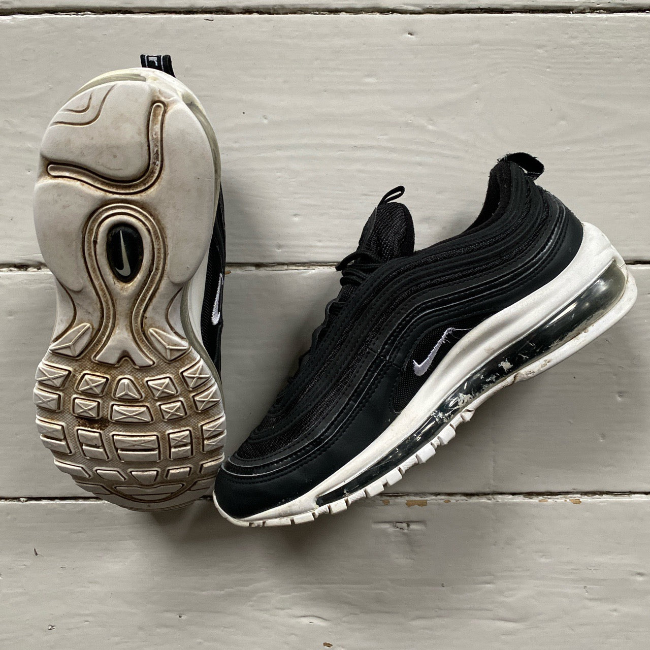 Nike Air Max 97 Black and White (UK 6)