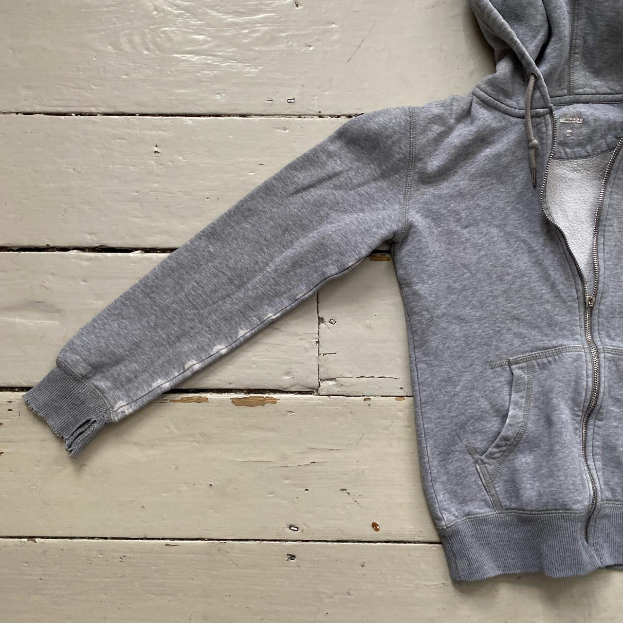 Nike Swoosh Grey Hoodie (XS)