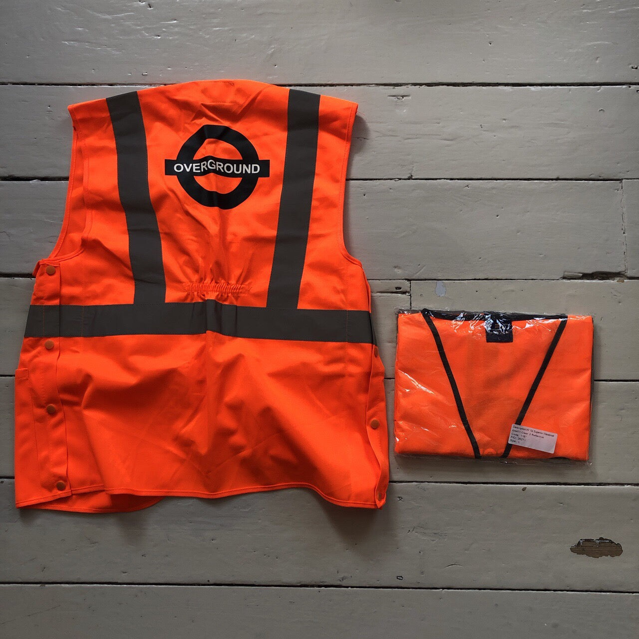 London Overground Hi Vis Gilet (Large)