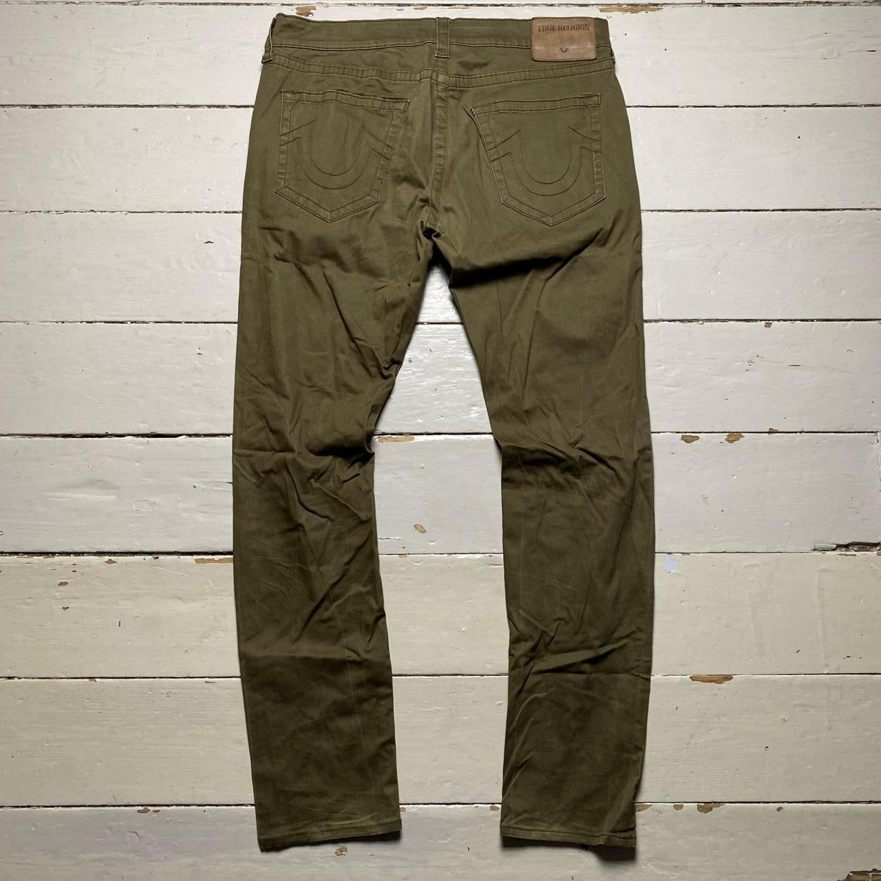 True Religion Rocco Khaki Jeans (36/36)