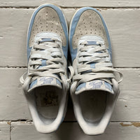 Nike Air Force 1 Light Blue and Grey (UK 9)