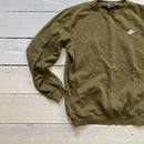 Nike Swoosh Olive Jumper (Large)