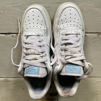 Nike Air Force 1 White and Blue (UK 5)