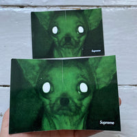 Supreme Rubber Johnny Dog Sticker