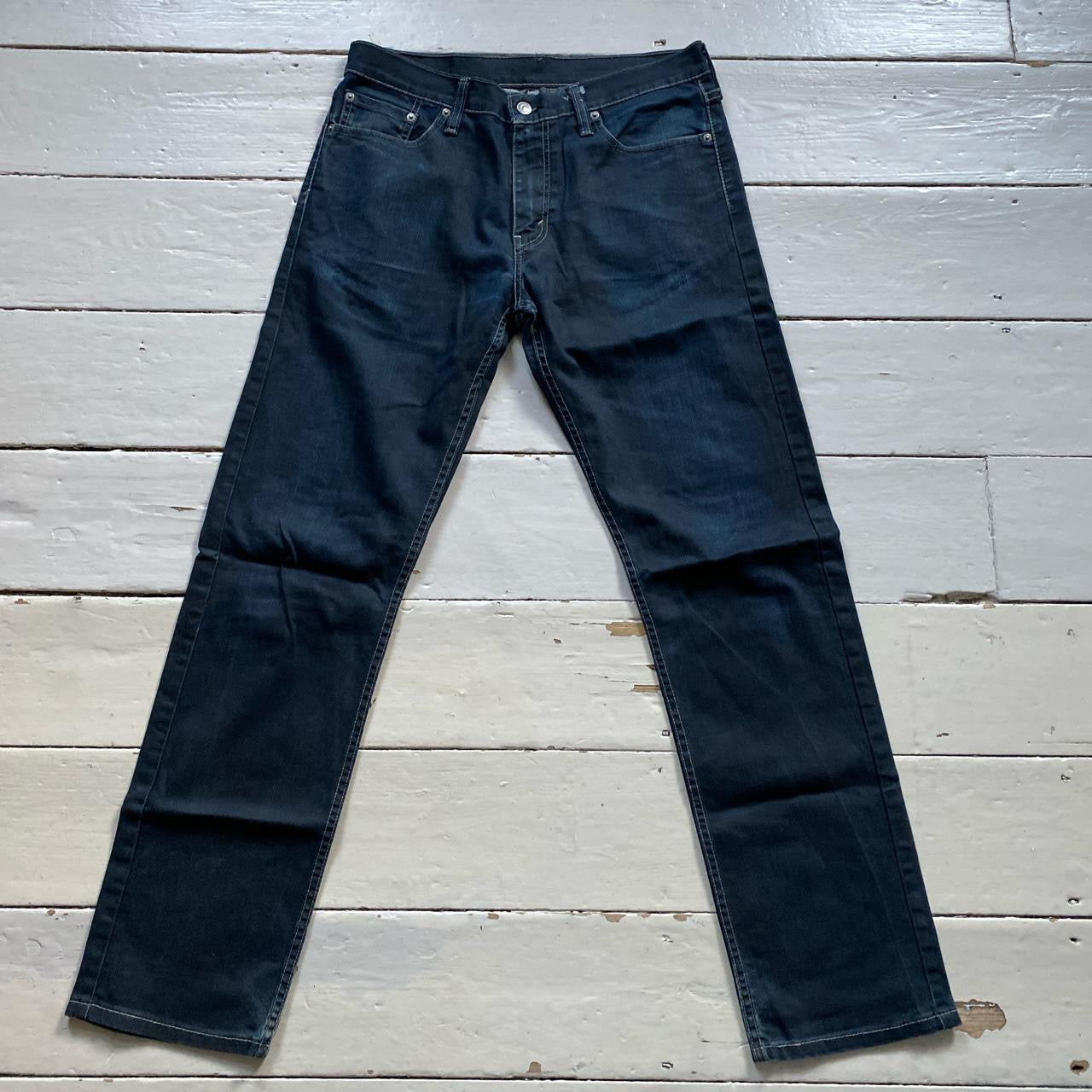 Levis 504 Dark Navy Jeans (32/32)