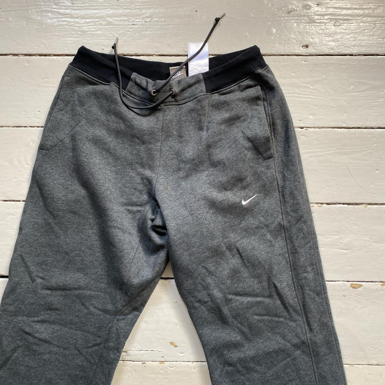 Nike Vintage Swoosh Grey Joggers (Large)