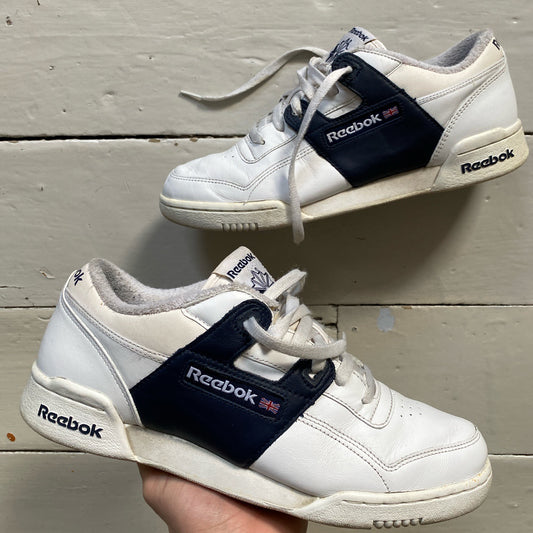 Reebok Classics Gym White and Navy (UK 10)