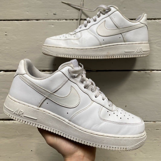 Nike Air Force 1 White (UK 9)