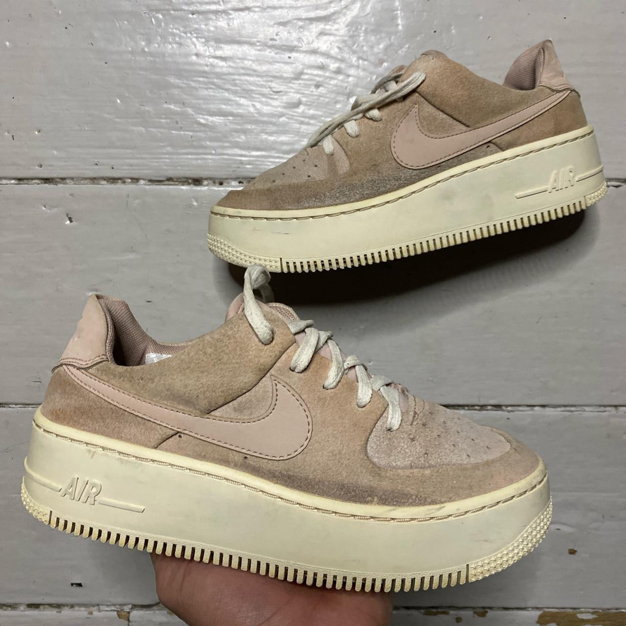 Nike Air Force 1 Platform Pink (UK 3)